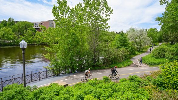Parc linéaire de la Rivière-Saint-Charles (rive sud)