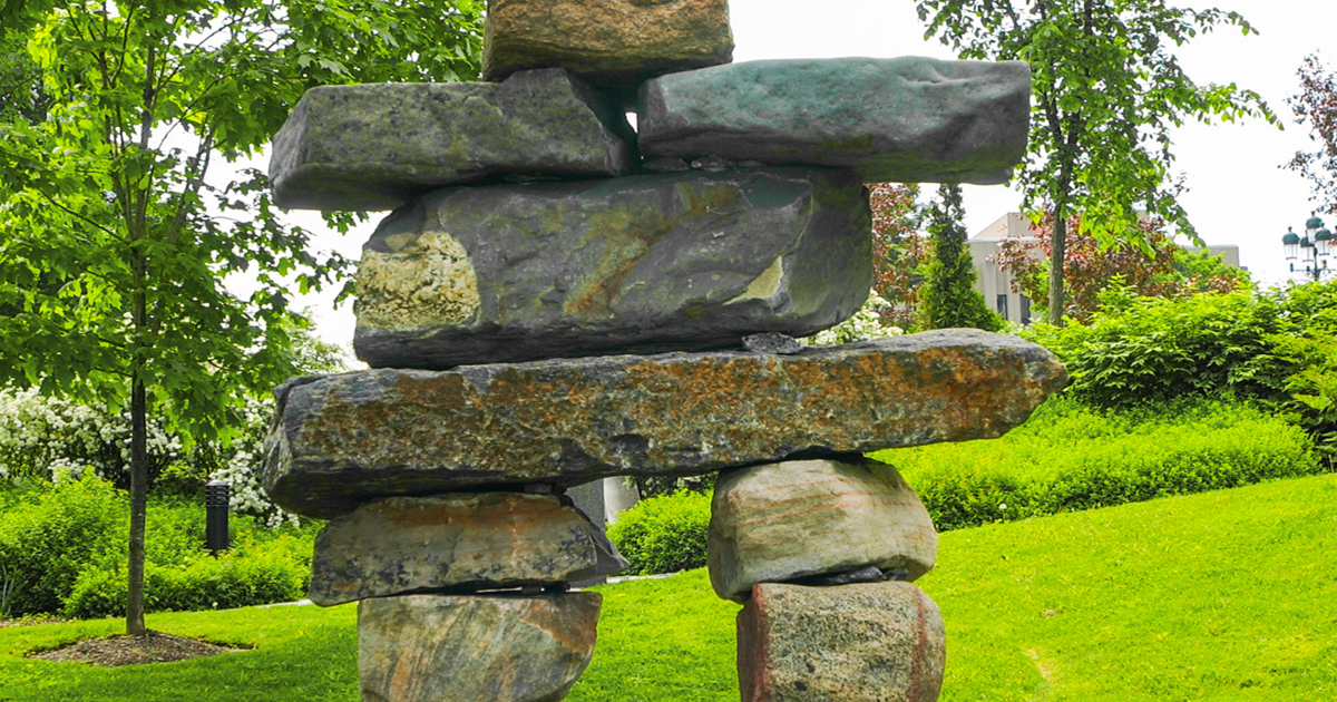 Inukshuk - Art public de la Ville de Québec