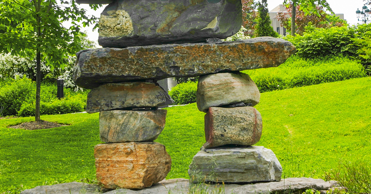 Inukshuk - Art public de la Ville de Québec